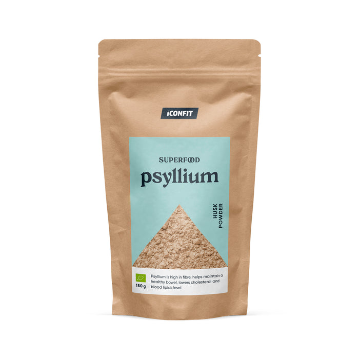 ICONFIT Luomu Psyllium Husk jauhe (150g)