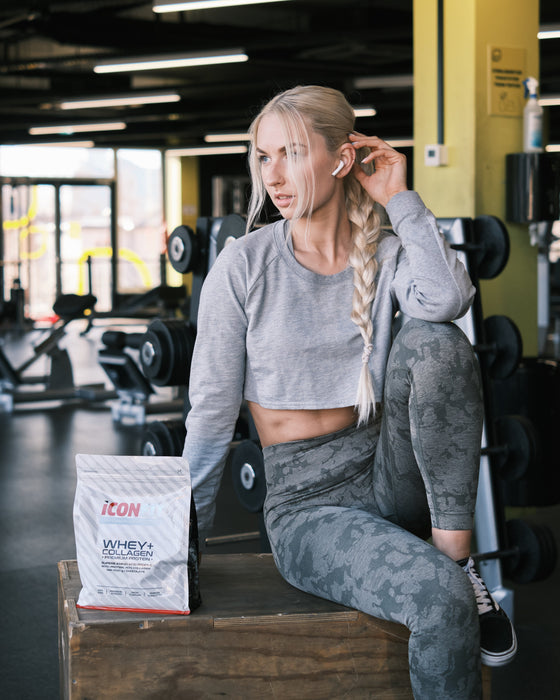 ICONFIT WHEY+ Kollageeni • Premium proteiini•